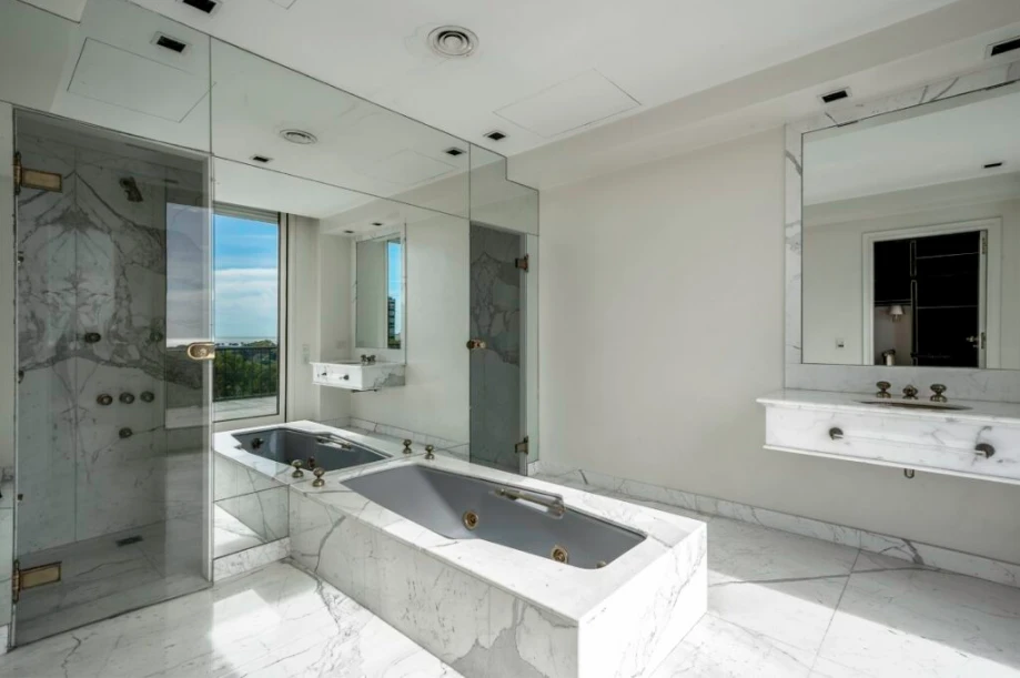 Así es el lujoso penthouse de Amalita Fortabat que ahora está en venta. Foto: Emily Salzmann Inmobiliaria)