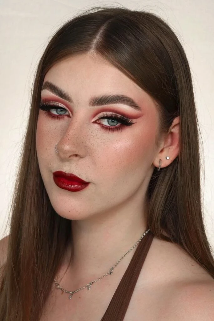 Cherry make up, el maquillaje más trendy que marca tendencia en el otoño