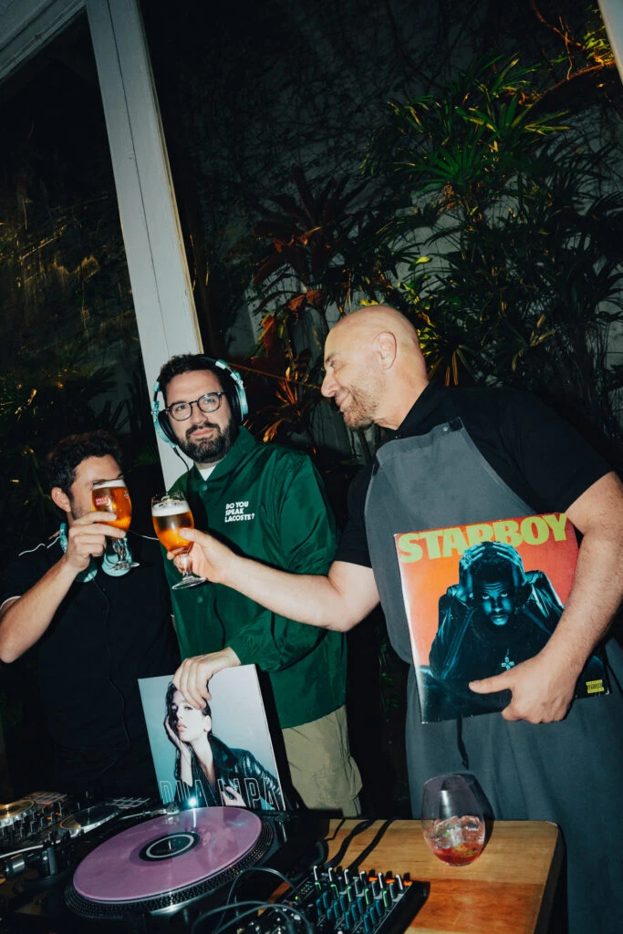 La noche que Damián Betular y Germán Martitegui fueron deejays: mirá las fotos