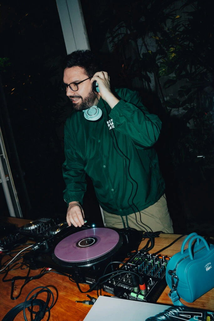 La noche que Damián Betular y Germán Martitegui fueron deejays: mirá las fotos