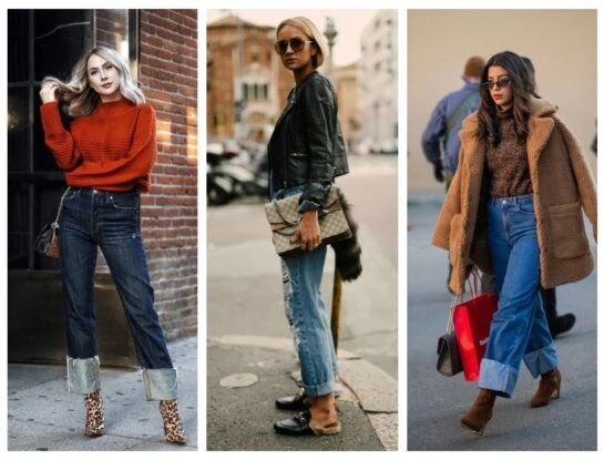 Alerta tendencia: así se usan los jeans con doble ruedo