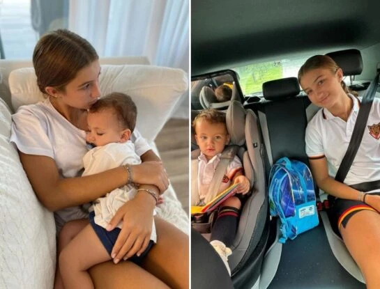 El tierno mensaje de Indiana Cubero por el cumpleaños de su hermano, Luca Cubero