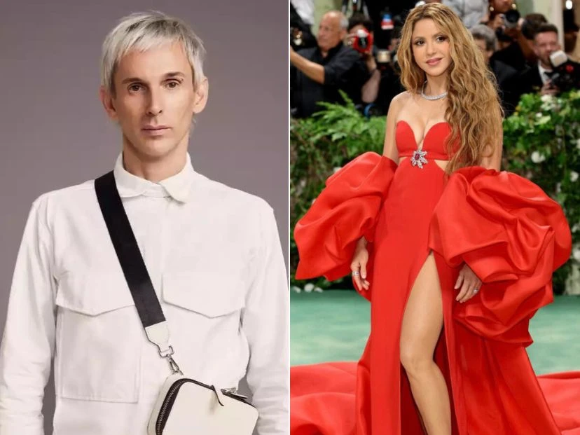 Fabián Paz fue contundente con el look de Shakira para la MET Gala