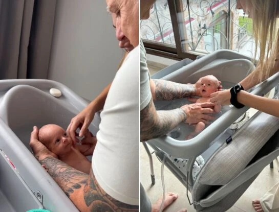 Alejandro Fantino y Coni Mosqueira mostraron un momento muy especial con su hijo, Beltrán