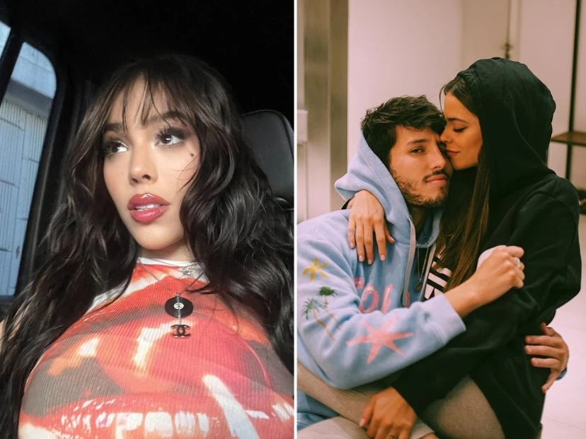 Danna Paola habló por primera vez sobre su relación con Tini Stoessel por su vínculo con Sebastián Yatra