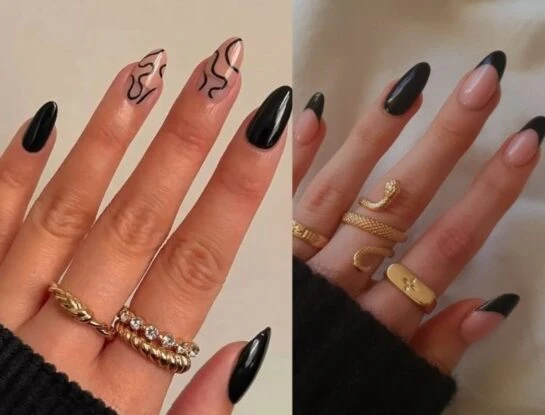 Las black nails regresaron a la moda y marcan tendencia en el street style