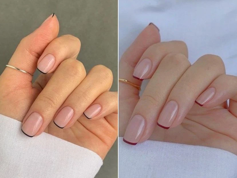 La manicura micro french llegó para destronar a la francesita
