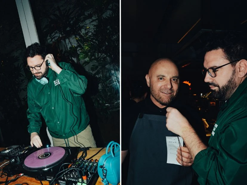 La noche que Damián Betular y Germán Martitegui fueron deejays: mirá las fotos