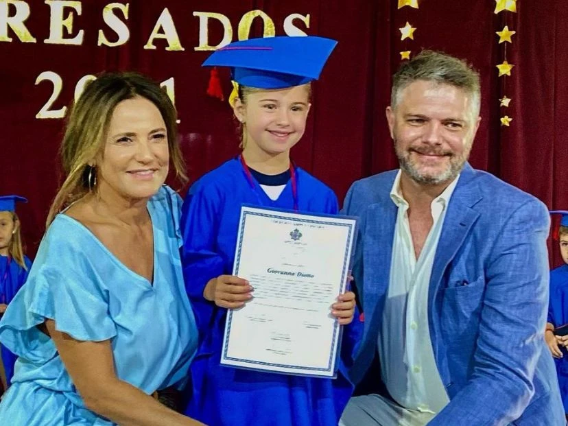 Así está Giovanna, la hija de Fernanda Callejón que la rompió cantando un tema de Tini fto: ig