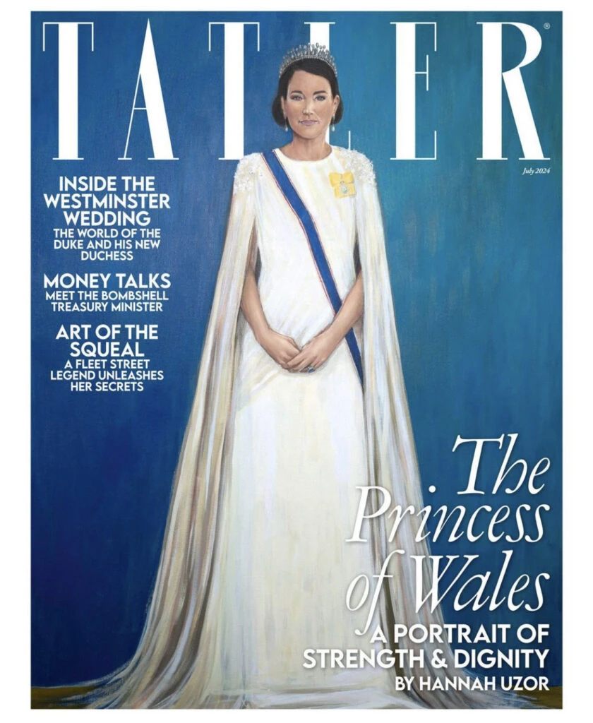 El nuevo retrato de Kate Middleton. Foto: Instagram. 