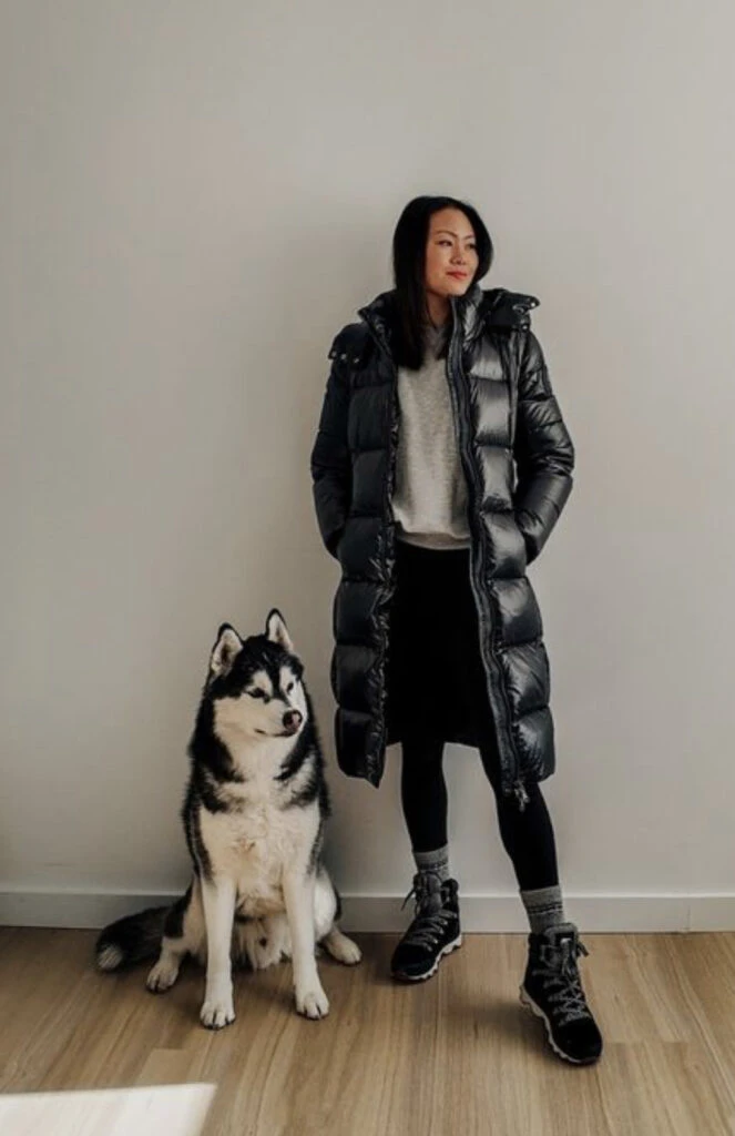 Estos son los looks más cancheros para sobrevivir al frío. Foto: Pinterest. 