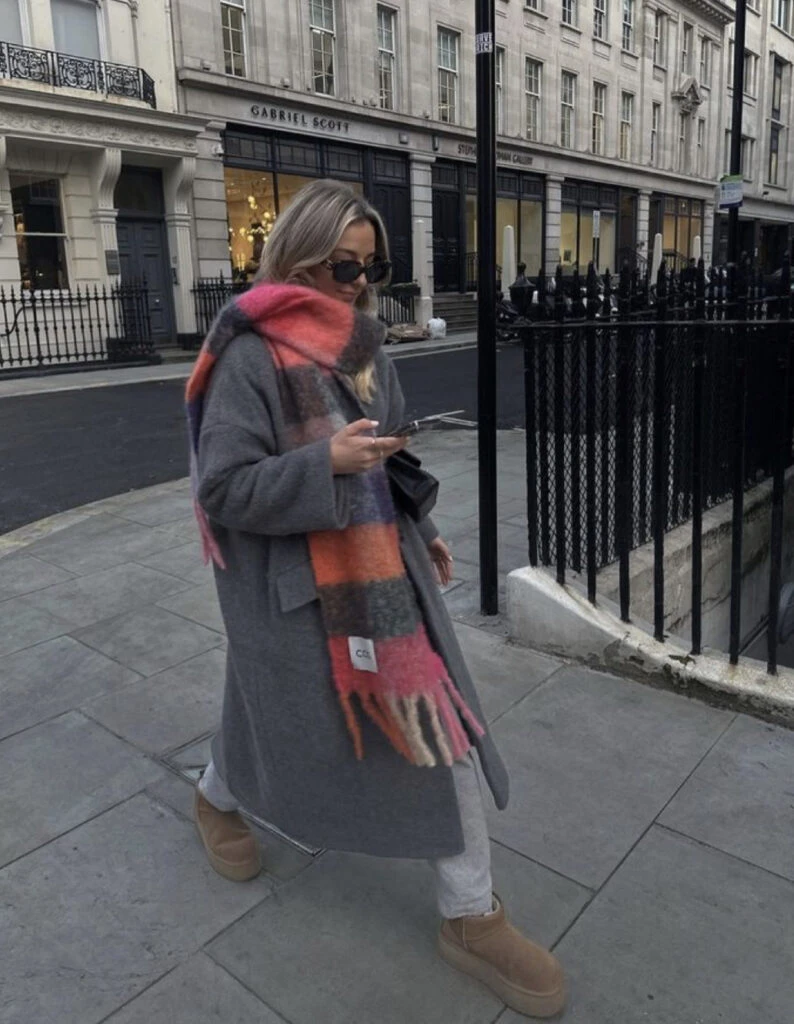 Estos son los looks más cancheros para sobrevivir al frío. Foto: Pinterest. 