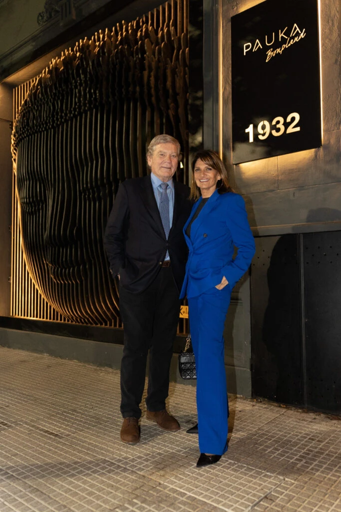 Gonzalo Bergada y Teresa Calandra