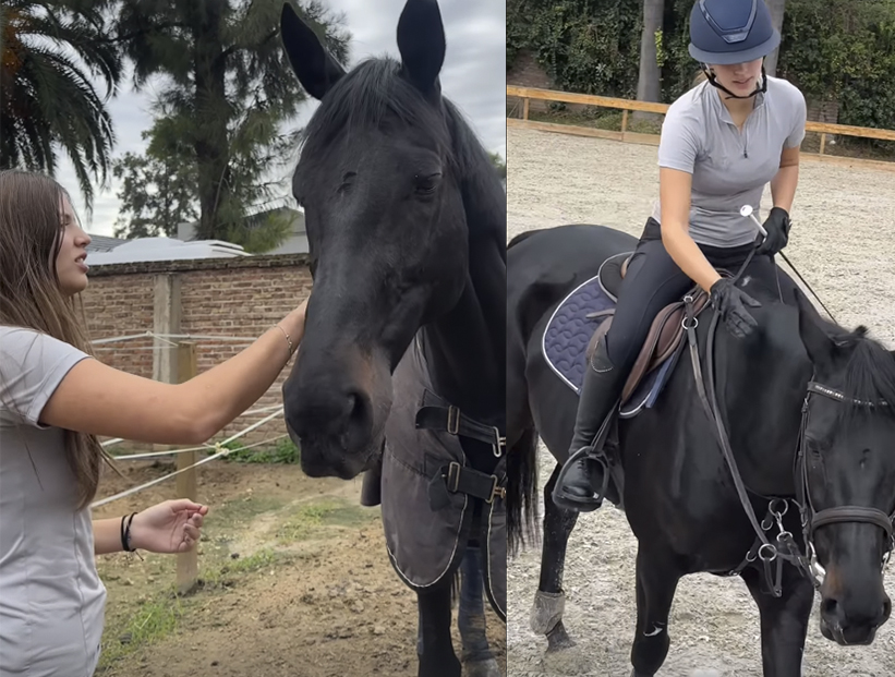 Así pasó su día de cumpleaños India Arana, la hija de Facundo Arana y María Susini