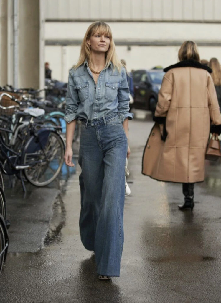 Juliana Awada y Valentina Barbier apuestan por la camisa de jean