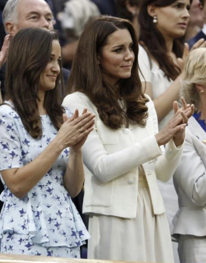 Kate y Pippa, una relación inmejorable. Foto: Pinterest.
