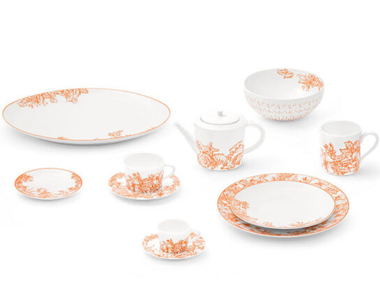 Esta nueva colección de vajilla de Louis Vuitton es para soñar