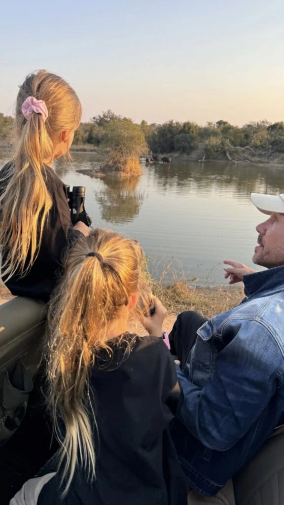 Las fotos de las vacaciones de la familia Simeone en África. Foto: Instagram. 