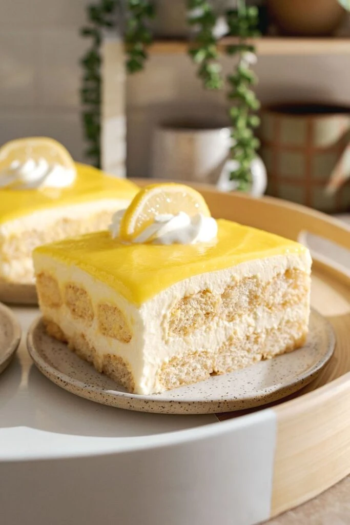 Tiramisú de limón, la reversión perfecta de la clásica receta italiana