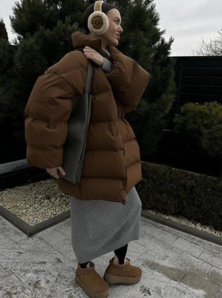 Guía de estilo con looks cancheros para usar este fin de semana con ola polar. Foto: Pinterest.