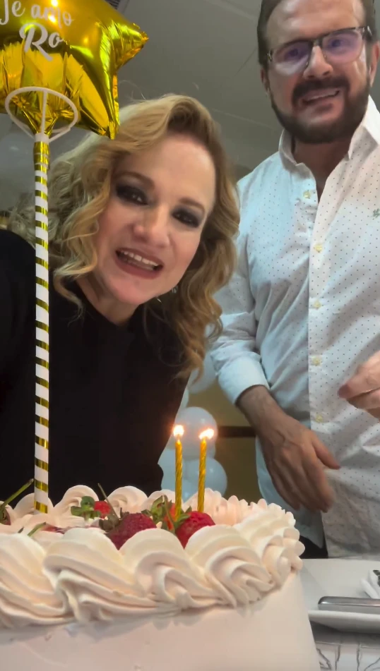 Lucía Galán festejó su cumpleaños de una manera muy especial