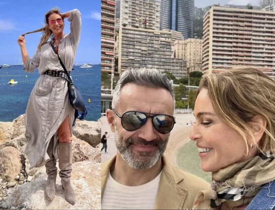 Las fotos del viaje lujoso de Karina Mazzocco y su marido, Omar El Bacha, a Mónaco y Francia