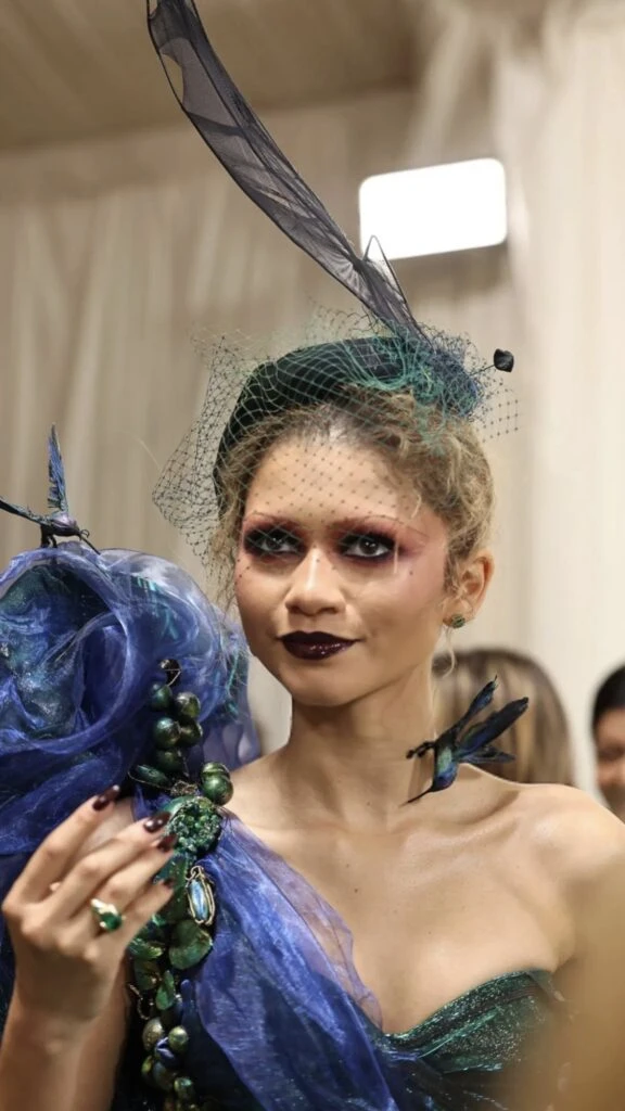 Zendaya en la Met Gala. Foto: Instagram.