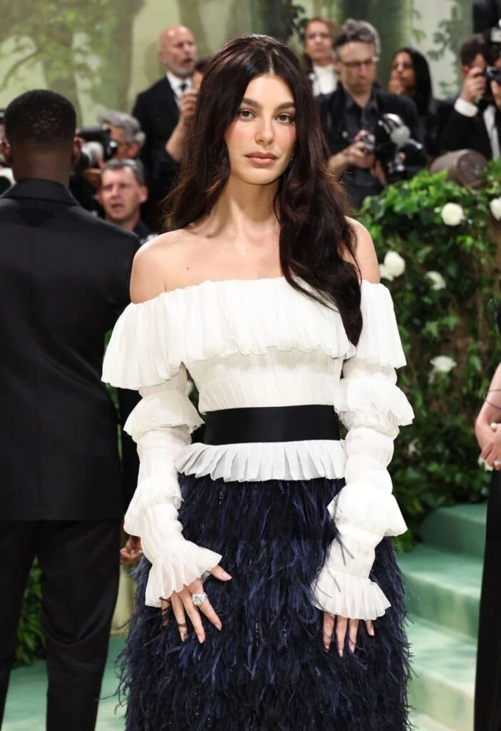 Camila Morrone by Chanel en la Met Gala. Foto: Instagram.
