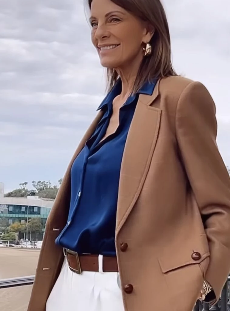 Nequi Galotti apostó por el lujo silencioso. Foto: TikTok.