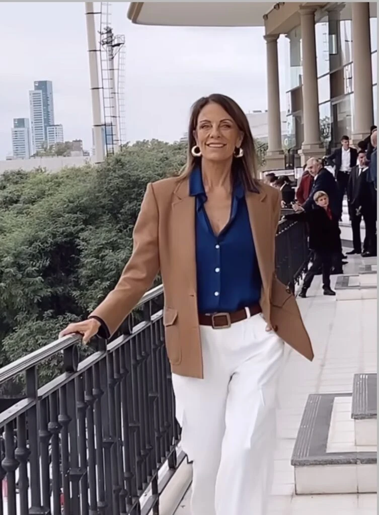 Nequi Galotti apostó por el lujo silencioso. Foto: TikTok.