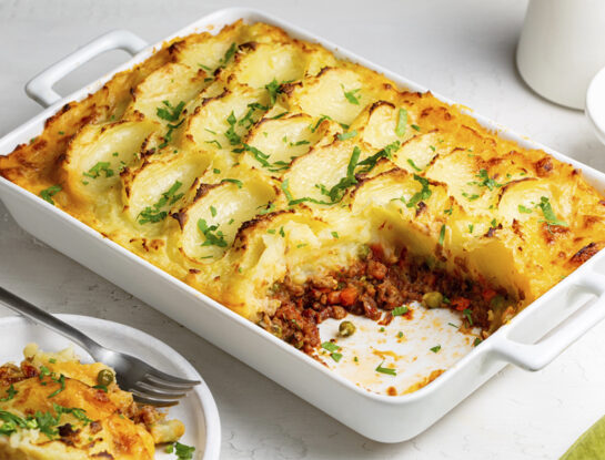 Pastel de papa y batata: la receta de Escuela de Cocina que te resuelve el almuerzo familiar