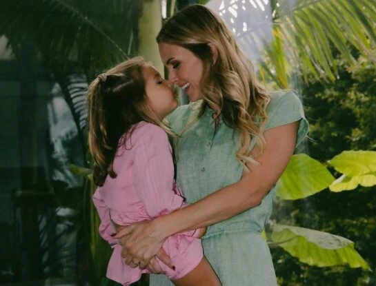 Así fue el emotivo encuentro entre Sofía Zámolo y California, su hija
