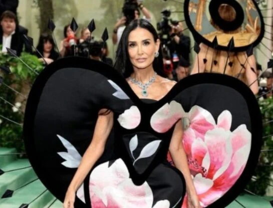 MET Gala 2024: el impactante look de Demi Moore