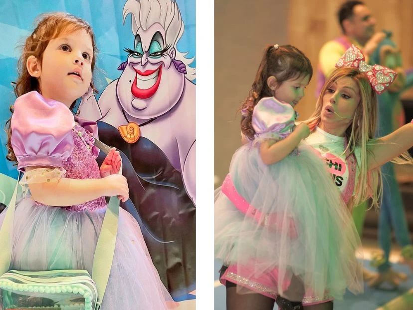 cumple de Mía, la hija de Sabrina Garciarena