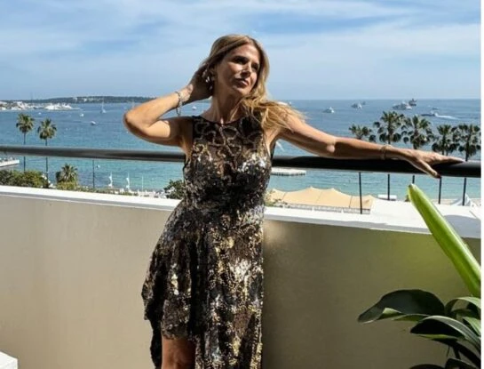 Flavia Palmiero cautivó en el Festival de Cannes con otro increíble look