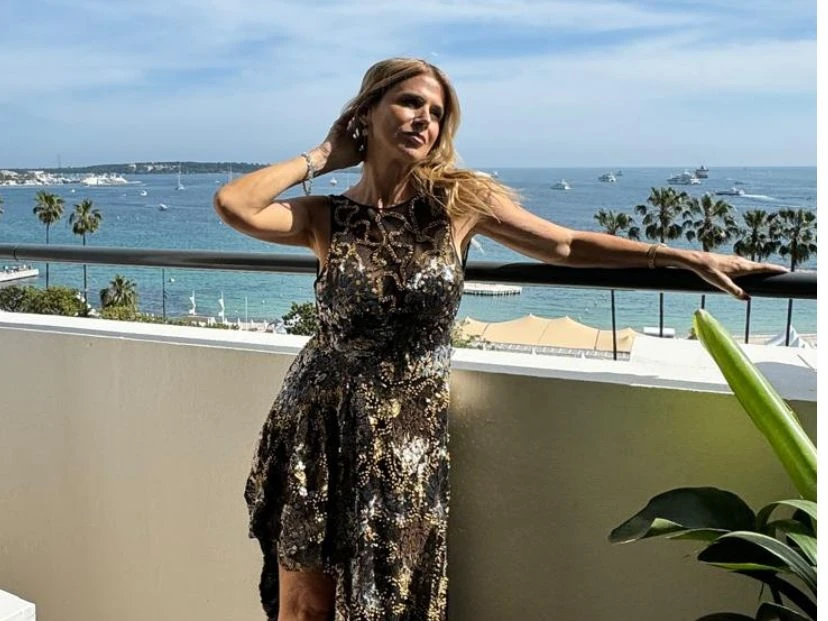 El look de Flavia Palmiero