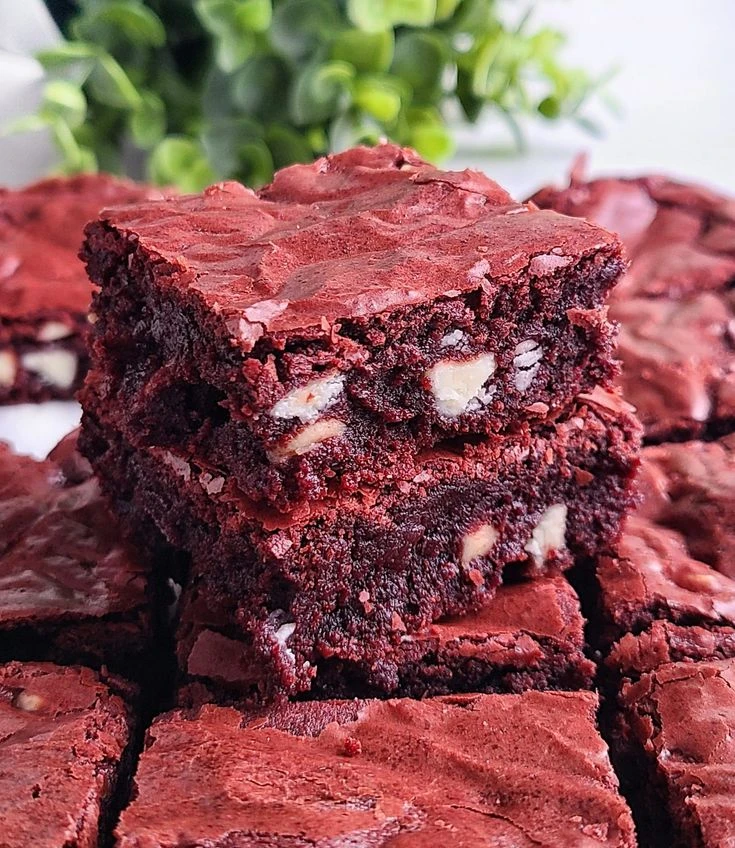 Brownies de red velvet: una receta diferente e ideal para los fanáticos de Nueva York
