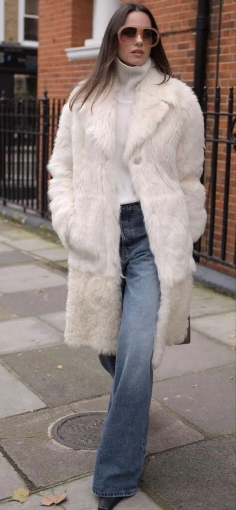 Looks urbanos con abrigos furry
