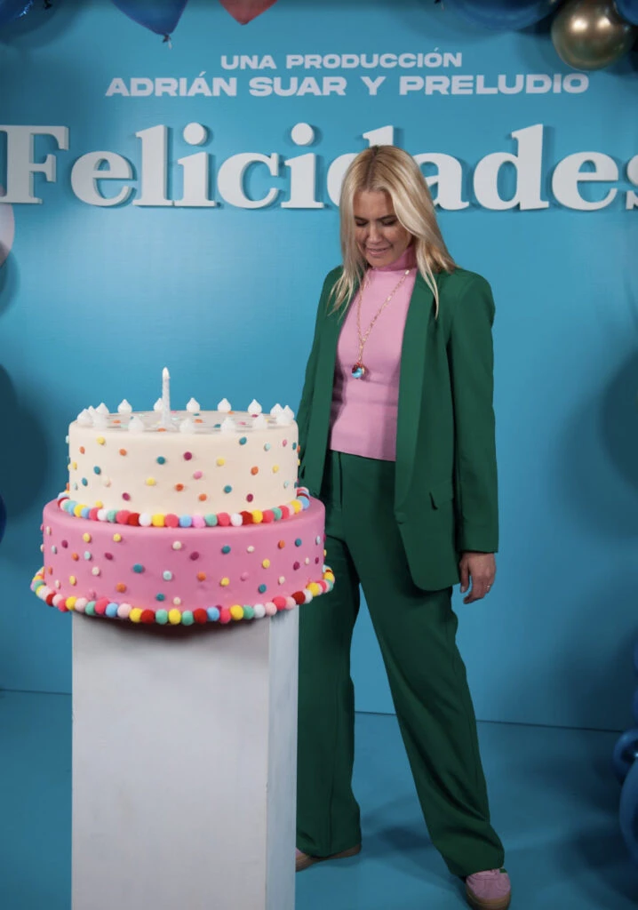 Valeria Mazza usó un look color block y marcó tendencia. Foto: RS Fotos.