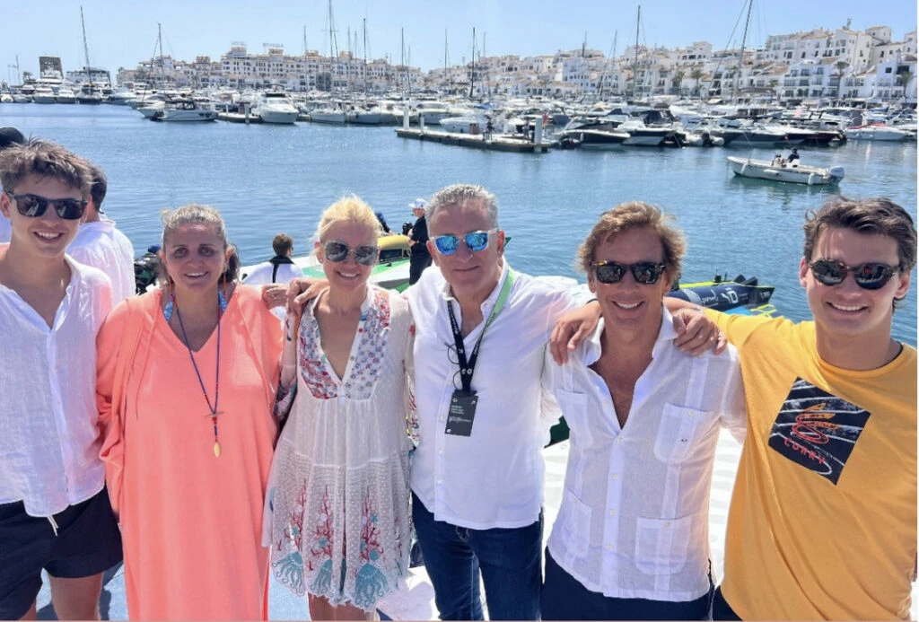 Valeria Mazza y su look boho chic. Foto: Instagram. 