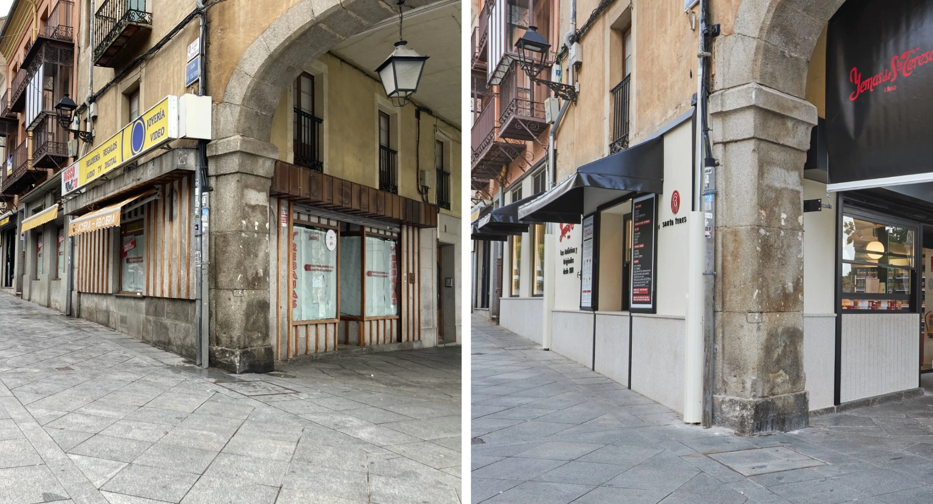 Reforma antes y despues