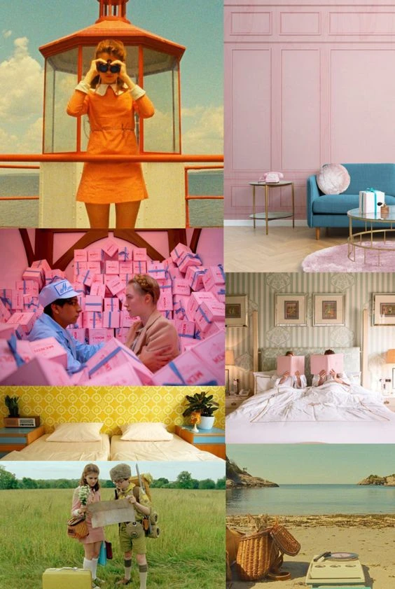 Wes Anderson creó una identidad y narrativa visual única e inconfundible. 