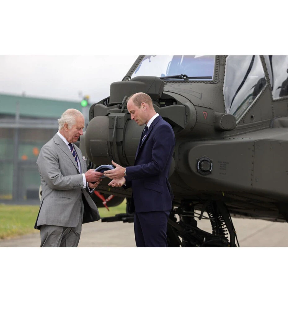 El rey Carlos III le dio un cargo al príncipe William en el ejército. Foto: Instagram.