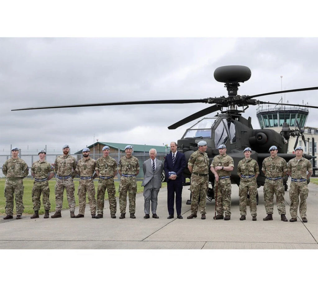 El rey Carlos III le dio un cargo al príncipe William en el ejército. Foto: Instagram.
