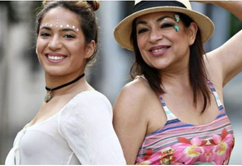 claribel medina y su hija agostina