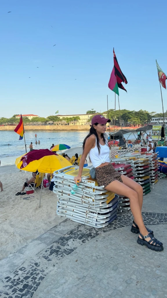 Las fotos de las vacaciones de Zaira Nara en Brasil