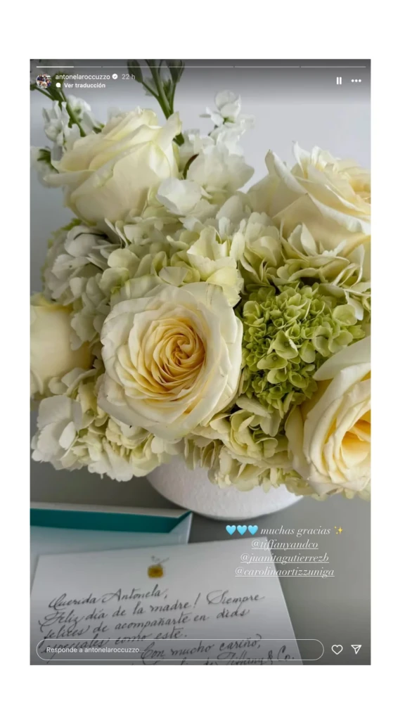 El lujoso regalo que recibió Antonela Roccuzzo en el Día de la Madre