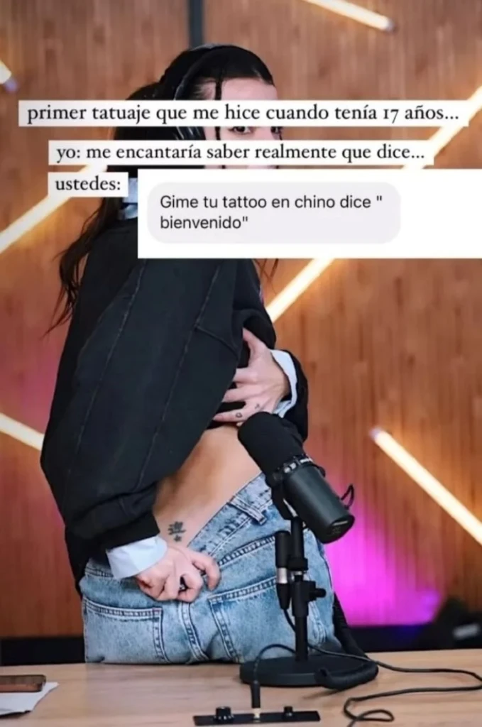 Este es el significado "secreto" del tatuaje de Gimena Accardi: ella misma lo desconocía