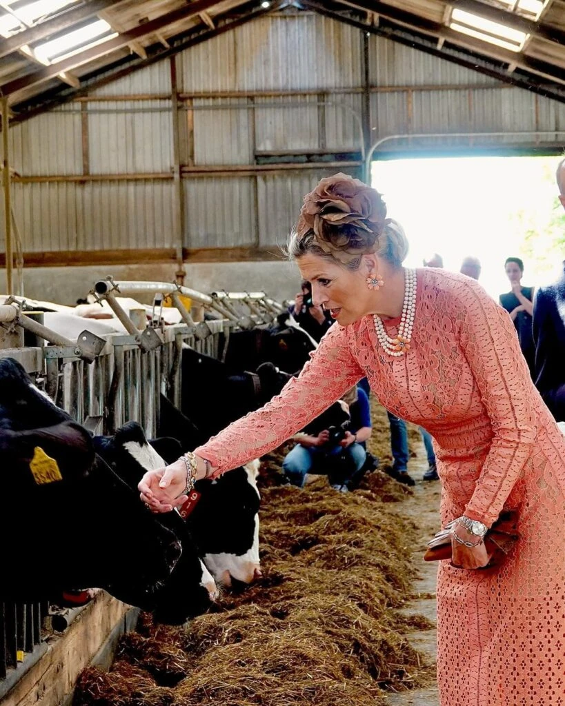 Máxima se jugó con un look maximalista y triunfó