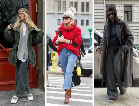 looks con básicos cancheros y abrigados para este finde de alto invierno